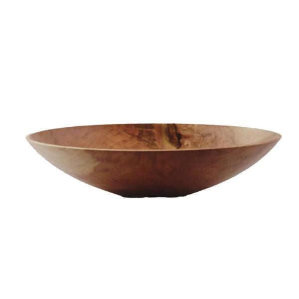 Handgedrechselte Obst-Schale aus heimischen Holz