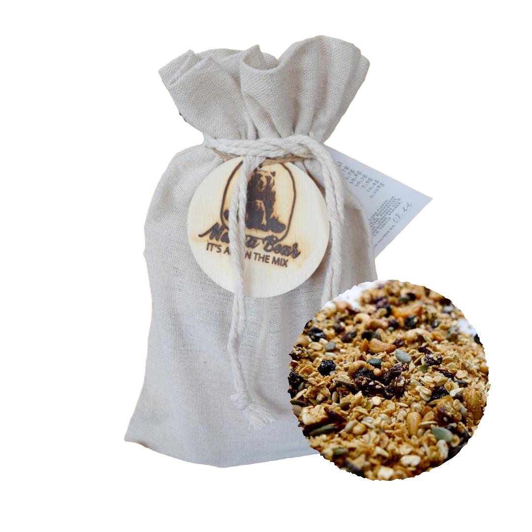 Mama Bear Granola, Erdnussmus mit Sauerkirschen Mama Bear Granoal, Erdnussmus mit Sauerkirschen