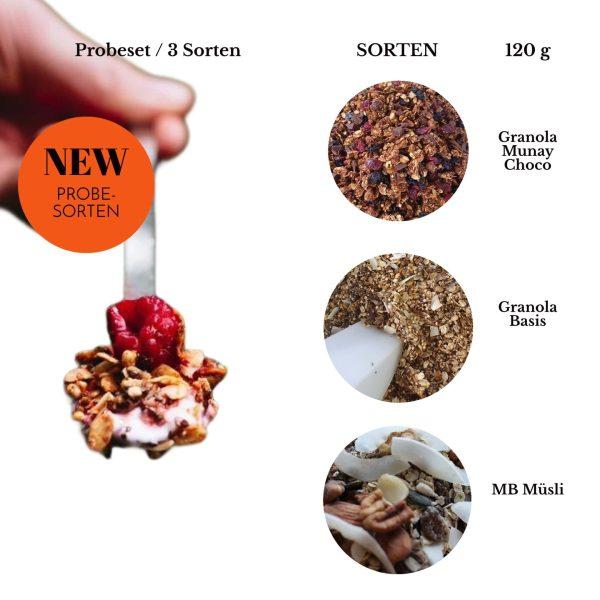 Mama Bear Probeset / Granola, Müsli